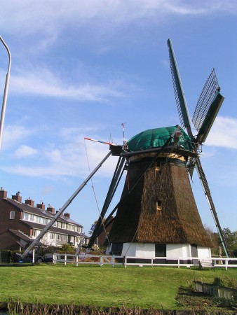 November 2019: vernieuwing van de rietkap